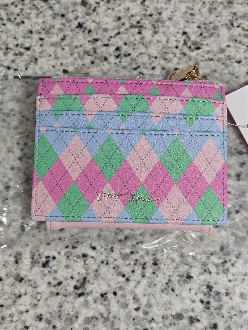 Betsey johnson golf wallet (19th Hole Wallet Pink) - Picture 7 of 11